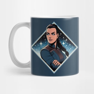 Space Commander Amidst the Stars - Sci-Fi Mug